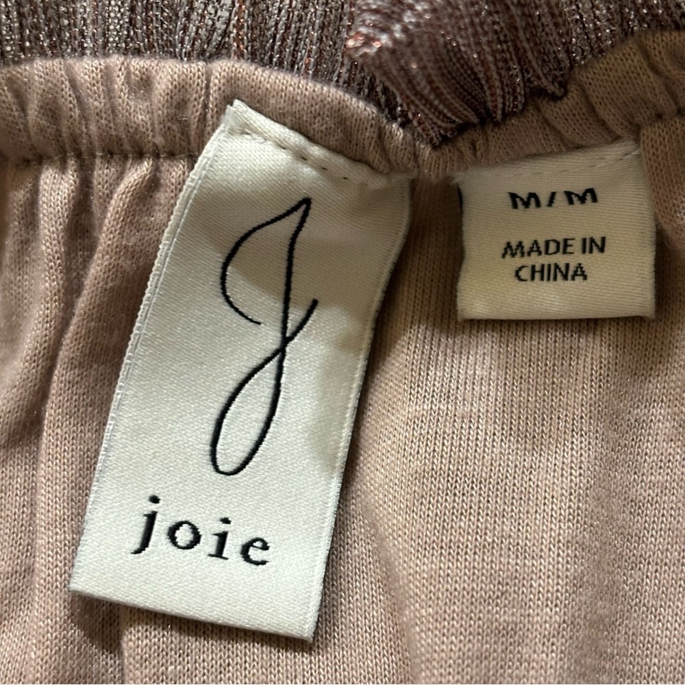 Joie Metallic Pullover Blouse, Size Medium - Picture 12 of 13